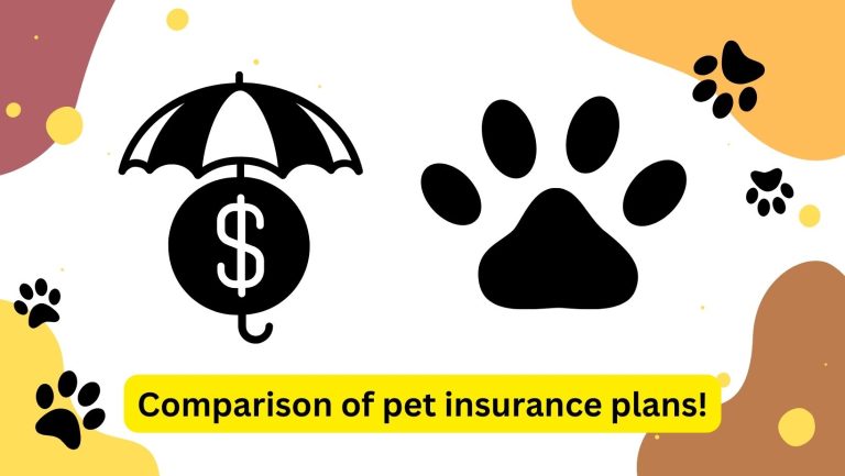Comparison of pet insurance plans